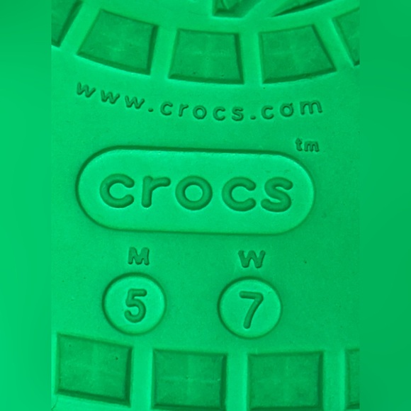 Crocs Green Rain Boots - Women’s 7 - Waterproof Pull On Shoes - GUC - Picture 12 of 13